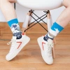 Oil painting export socks, spring and autumn trendy socks, men's socks, ins windblown socks, women's cotton wholesale Application Scenario